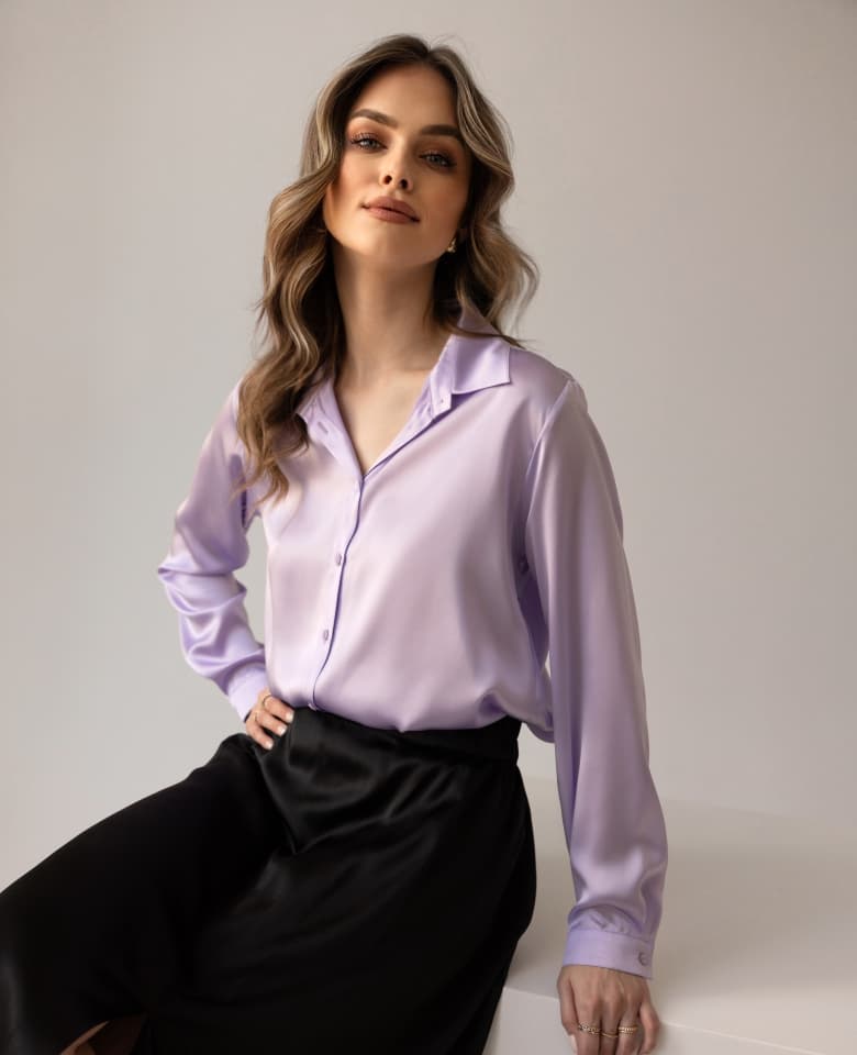Silk Blend Blouse